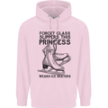 This Princess Wears Ice Skates Skater Funny Childrens Kids Hoodie Light Pink