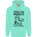 This Princess Wears Ice Skates Skater Funny Childrens Kids Hoodie Peppermint