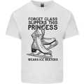 This Princess Wears Ice Skates Skater Funny Kids T-Shirt Childrens White