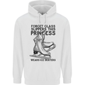 This Princess Wears Ice Skates Skater Funny Mens 80% Cotton Hoodie White