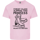 This Princess Wears Ice Skates Skater Funny Mens Cotton T-Shirt Tee Top Light Pink