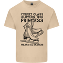 This Princess Wears Ice Skates Skater Funny Mens Cotton T-Shirt Tee Top Sand