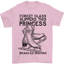 This Princess Wears Ice Skates Skater Funny Mens T-Shirt 100% Cotton Light Pink