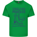 This Princess Wears Ice Skates Skater Mens Cotton T-Shirt Tee Top Irish Green