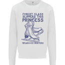 This Princess Wears Ice Skates Skater Mens Sweatshirt Jumper White