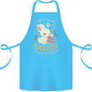 This is My Easter Pyjama Shirt Cotton Apron 100% Organic Turquoise