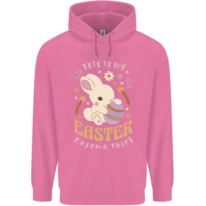 This is My Easter Pyjama Shirt Mens 80% Cotton Hoodie Azelea