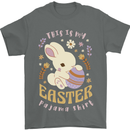 This is My Easter Pyjama Shirt Mens T-Shirt 100% Cotton Charcoal