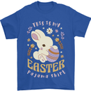 This is My Easter Pyjama Shirt Mens T-Shirt 100% Cotton Royal Blue