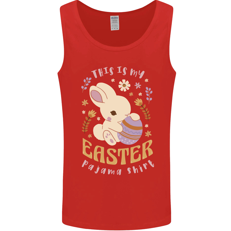 This is My Easter Pyjama Shirt Mens Vest Tank Top Red
