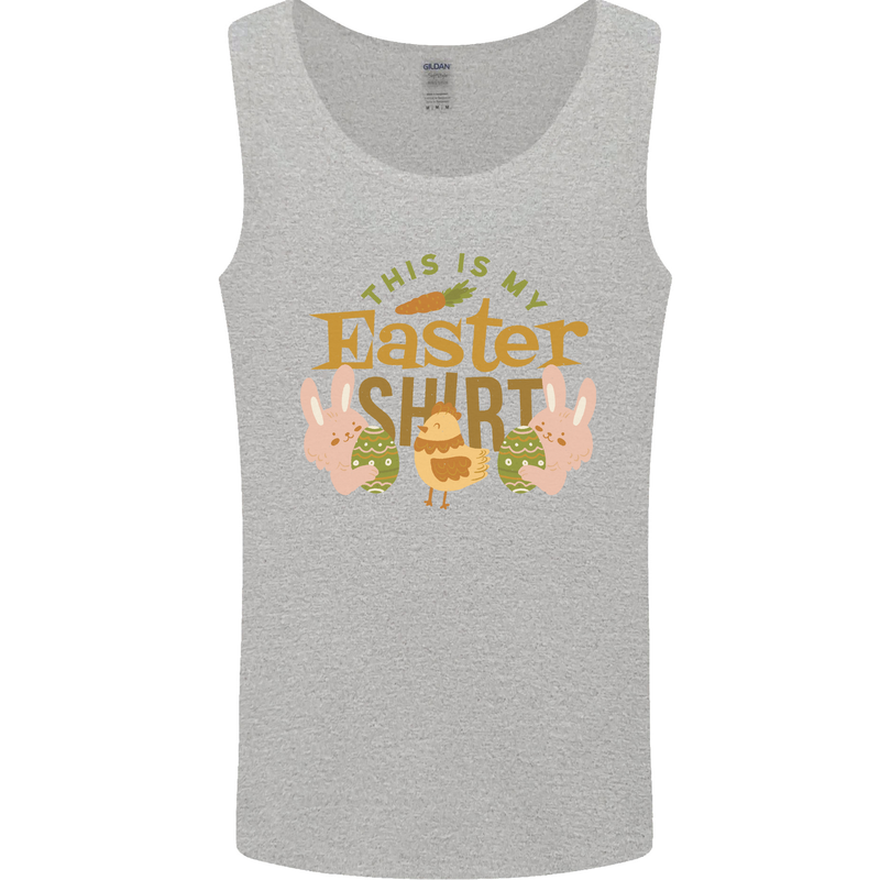 This is My Easter Shirt Mens Vest Tank Top Sports Grey