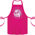 This is My Unicorn Costume Fancy Dress Outfit Cotton Apron 100% Organic Pink