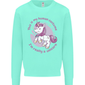 This is My Unicorn Costume Fancy Dress Outfit Kids Sweatshirt Jumper Peppermint