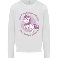 This is My Unicorn Costume Fancy Dress Outfit Kids Sweatshirt Jumper White