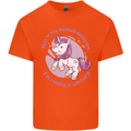 This is My Unicorn Costume Fancy Dress Outfit Kids T-Shirt Childrens Orange