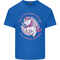 This is My Unicorn Costume Fancy Dress Outfit Kids T-Shirt Childrens Royal Blue
