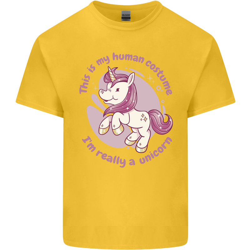 This is My Unicorn Costume Fancy Dress Outfit Kids T-Shirt Childrens Yellow