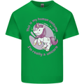 This is My Unicorn Costume Fancy Dress Outfit Mens Cotton T-Shirt Tee Top Irish Green