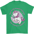 This is My Unicorn Costume Fancy Dress Outfit Mens T-Shirt 100% Cotton Irish Green