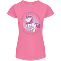 This is My Unicorn Costume Fancy Dress Outfit Womens Petite Cut T-Shirt Azalea