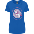 This is My Unicorn Costume Fancy Dress Outfit Womens Wider Cut T-Shirt Royal Blue