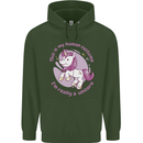 This is My Unicorn Outfit Fancy Dress Costume Childrens Kids Hoodie Forest Green
