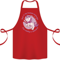 This is My Unicorn Outfit Fancy Dress Costume Cotton Apron 100% Organic Red