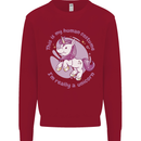 This is My Unicorn Outfit Fancy Dress Costume Kids Sweatshirt Jumper Red