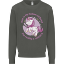This is My Unicorn Outfit Fancy Dress Costume Kids Sweatshirt Jumper Storm Grey