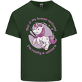 This is My Unicorn Outfit Fancy Dress Costume Mens Cotton T-Shirt Tee Top Forest Green