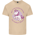 This is My Unicorn Outfit Fancy Dress Costume Mens Cotton T-Shirt Tee Top Sand