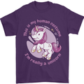 This is My Unicorn Outfit Fancy Dress Costume Mens T-Shirt 100% Cotton Purple