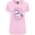 This is My Unicorn Outfit Fancy Dress Costume Womens Wider Cut T-Shirt Light Pink