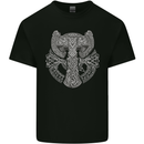 Thor Hammer Viking Symbols Odin Valhalla Kids T-Shirt Childrens Black