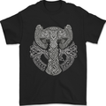 Thor Hammer Viking Symbols Odin Valhalla Mens T-Shirt 100% Cotton Black