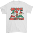 Three Christmas Gnomes Funny Xmas Mens T-Shirt 100% Cotton White