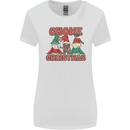 Three Christmas Gnomes Funny Xmas Womens Wider Cut T-Shirt White