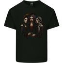 Three Witches Fantasy Witchcraft Sorcery Kids T-Shirt Childrens Black