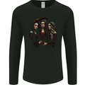 Three Witches Fantasy Witchcraft Sorcery Mens Long Sleeve T-Shirt Black