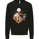 Throth Ancient Egyptian God Egypt Kids Sweatshirt Jumper Black