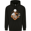 Throth Ancient Egyptian God Egypt Mens 80% Cotton Hoodie Black