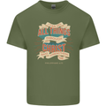 Through Christ  Christian Jesus God Cross Faith Mens Cotton T-Shirt Tee Top Military Green
