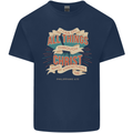 Through Christ  Christian Jesus God Cross Faith Mens Cotton T-Shirt Tee Top Navy Blue