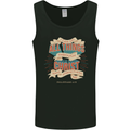 Through Christ  Christian Jesus God Cross Faith Mens Vest Tank Top Black