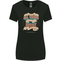 Through Christ  Christian Jesus God Cross Faith Womens Wider Cut T-Shirt Black