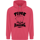 Time Running Out Climate Change Childrens Kids Hoodie Heliconia