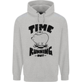 Time Running Out Climate Change Childrens Kids Hoodie Sports Grey