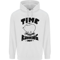 Time Running Out Climate Change Childrens Kids Hoodie White