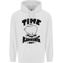 Time Running Out Climate Change Childrens Kids Hoodie White