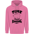 Time Running Out Climate Change Mens 80% Cotton Hoodie Azelea
